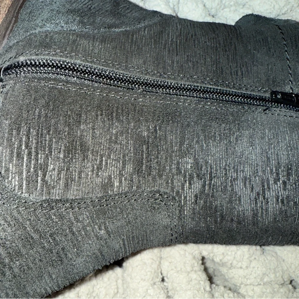 Taos Footwear Dark Gray Ankle Boots